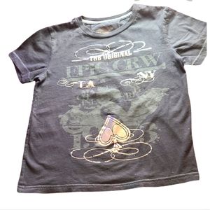 The Epic Original Crew Boys Black Short Sleeve T-Shirt S